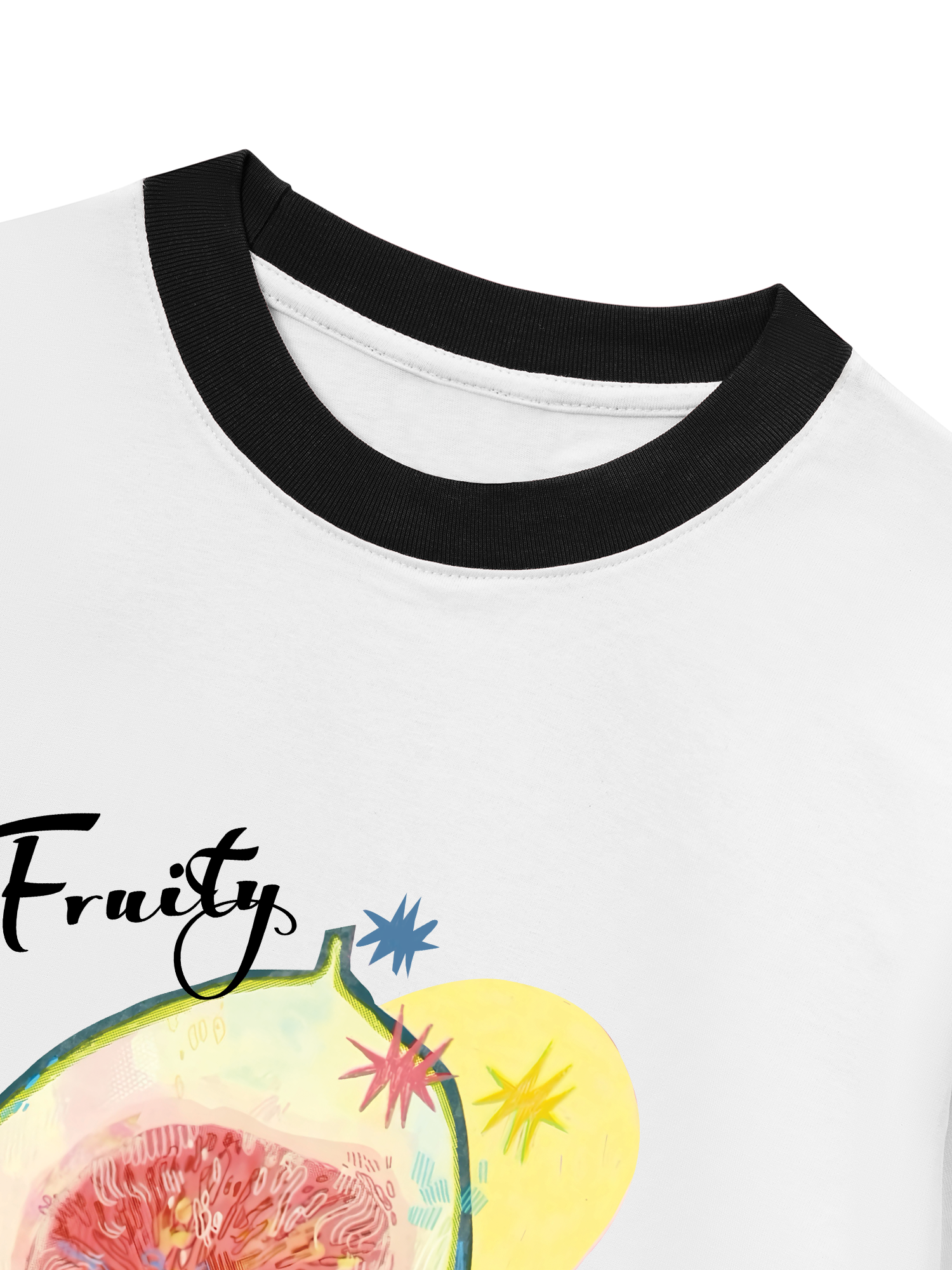 Áo Thun Ringer Relaxed Fit Fruity Fig