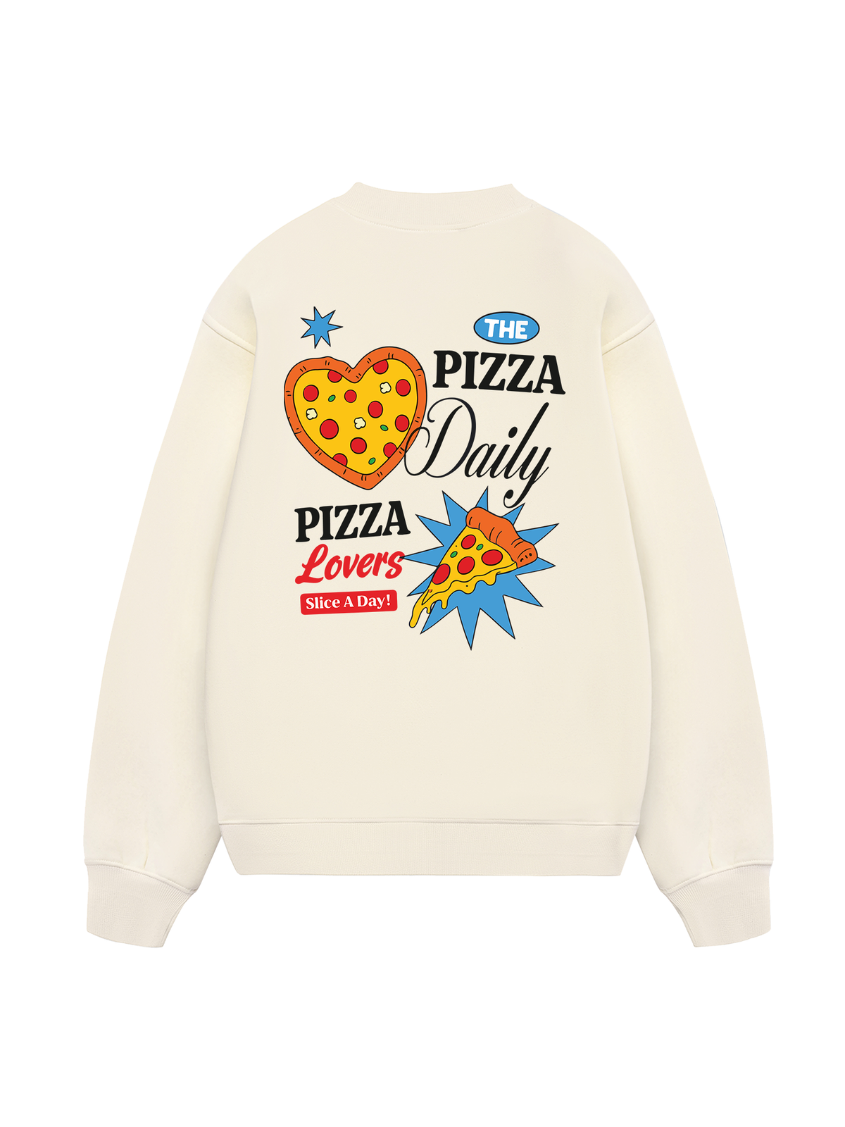 Yummy Mood Pizza Daily Sweater