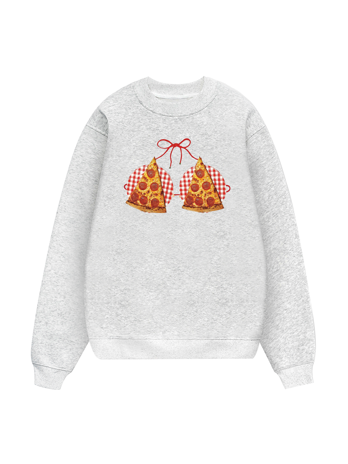 Yummy Mood Pizza Bikini Sweater