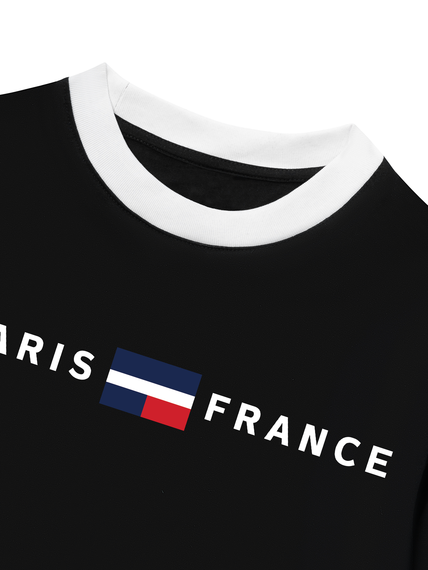 Áo Thun Ringer Relaxed Fit City Paris France