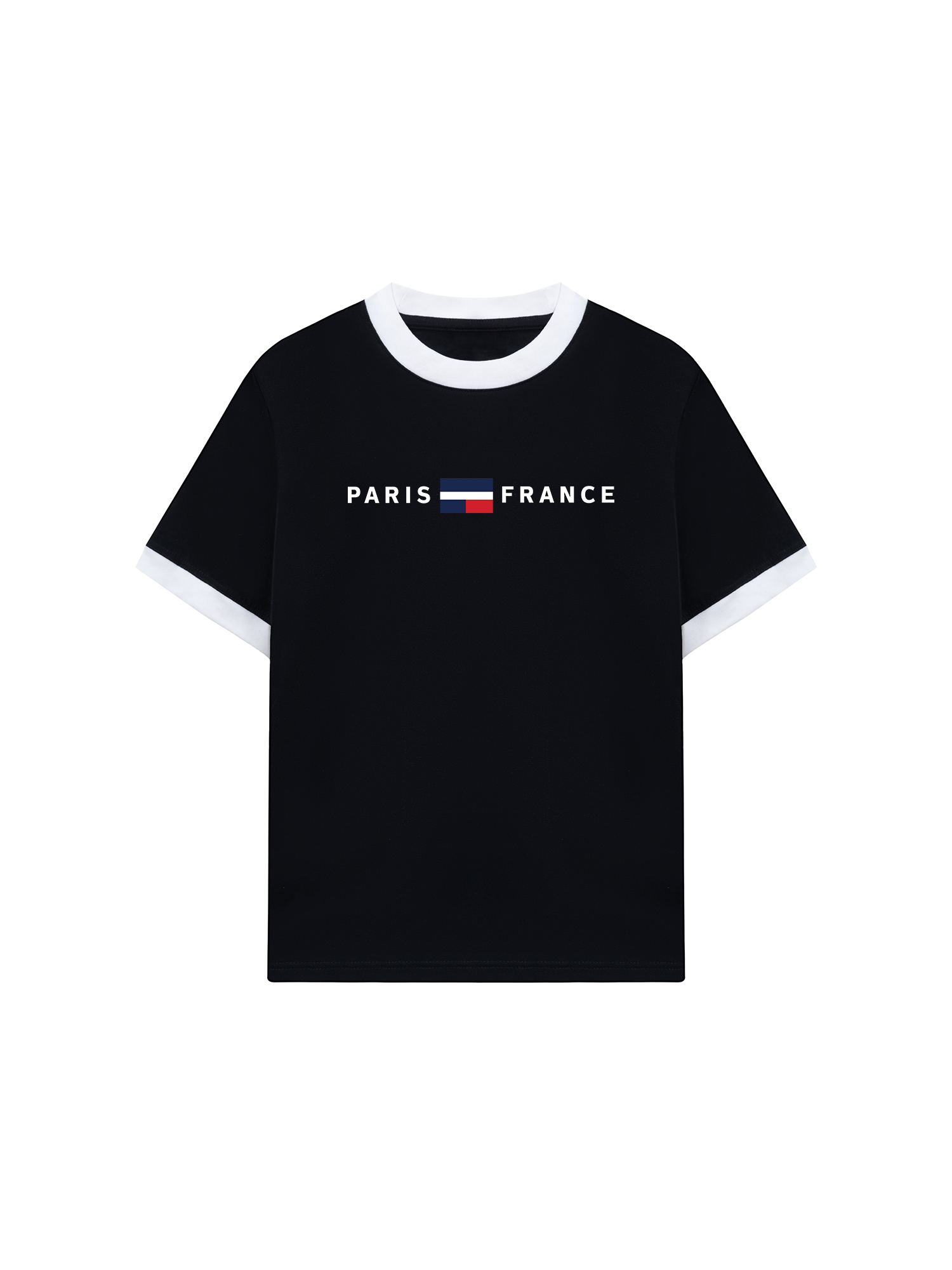 Áo Thun Ringer Relaxed Fit City Paris France