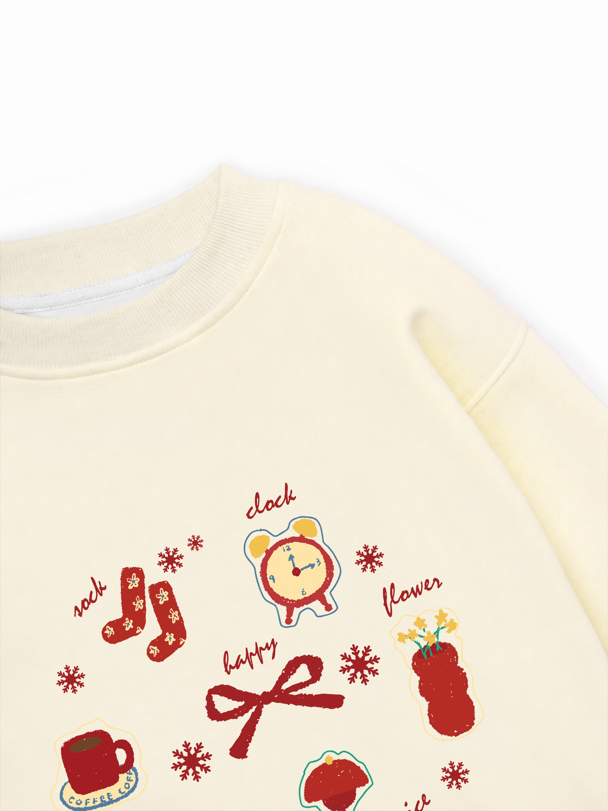 Áo Sweater Nỉ Hai Da Winter Thing