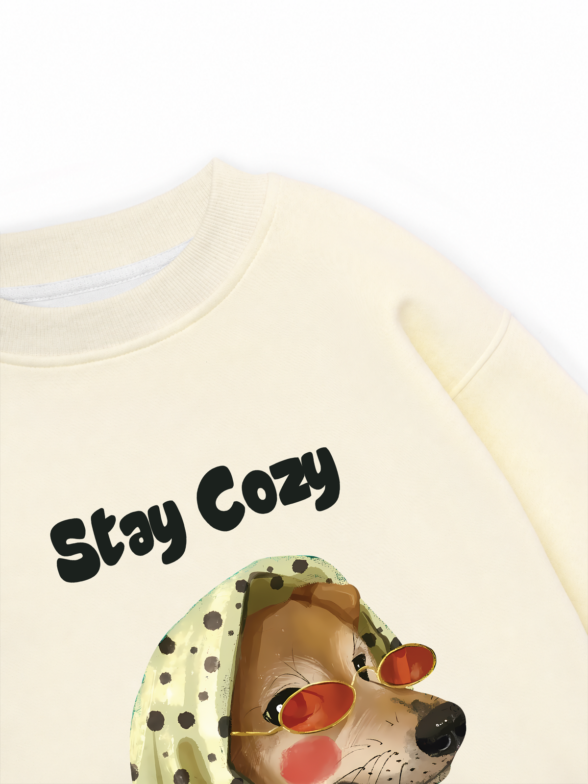 Áo Sweater Nỉ Hai Da Fashion Dog Stay Cozy