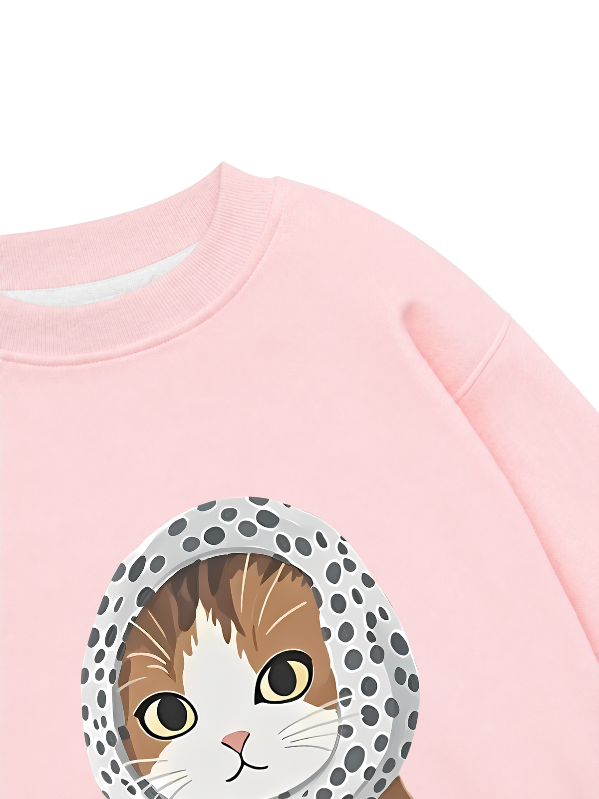 Áo Sweater Nỉ Hai Da Winter Vibes Cute Cat