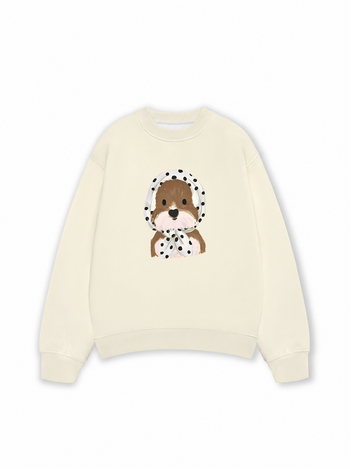 Áo Sweater Nỉ Hai Da Winter Vibes Puppy