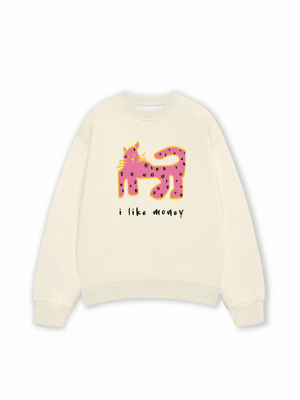 Áo Sweater Nỉ Hai Da Cozy Day I Like Money