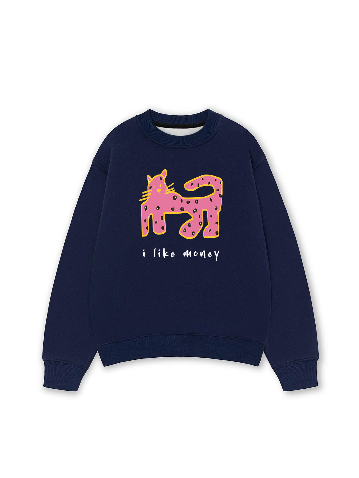 Áo Sweater Nỉ Hai Da Cozy Day I Like Money