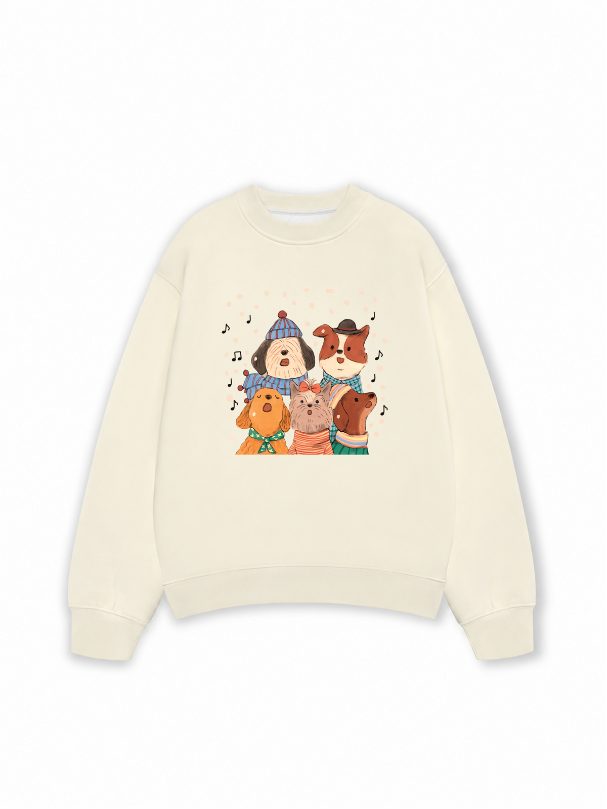 Áo Sweater Nỉ Hai Da Cozy Day With Best Friend