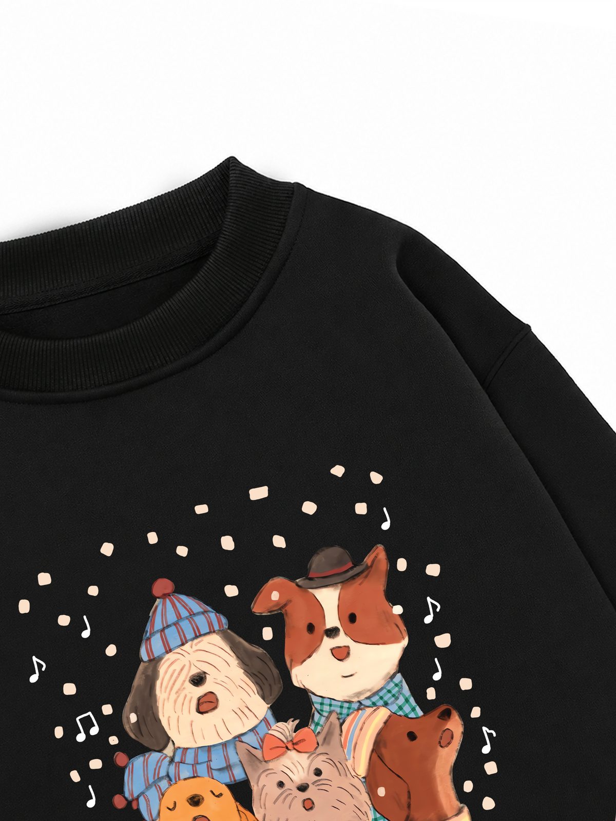Áo Sweater Nỉ Hai Da Cozy Day With Best Friend