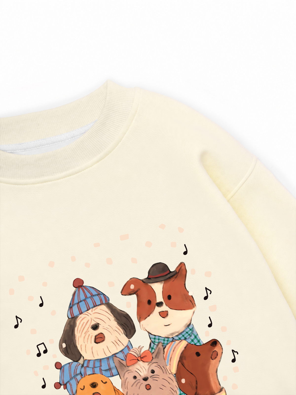 Áo Sweater Nỉ Hai Da Cozy Day With Best Friend
