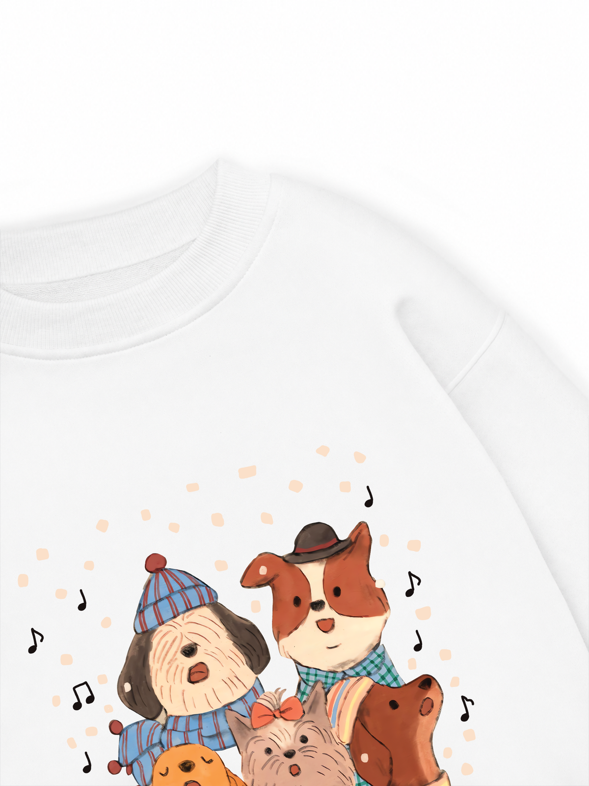 Áo Sweater Nỉ Hai Da Cozy Day With Best Friend
