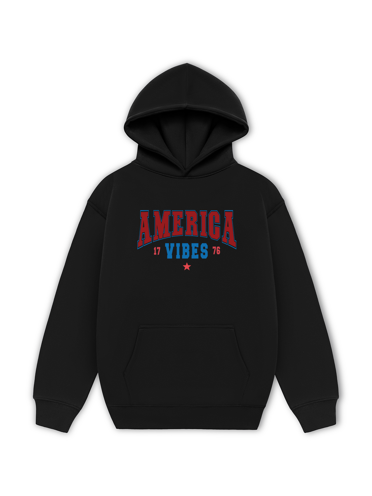 Áo Hoodie Nỉ Hai Da USA America Vibes