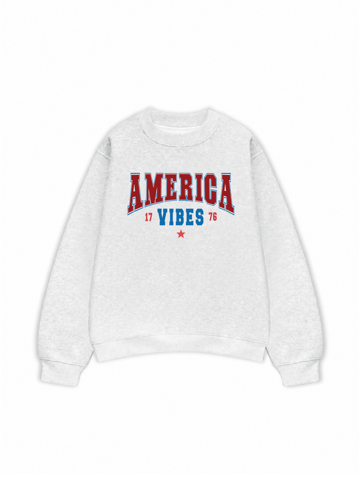 Áo Sweater Nỉ Hai Da USA America Vibes