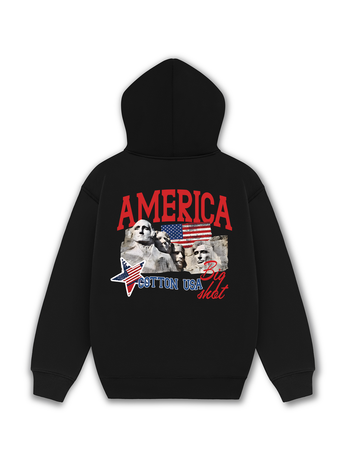 Áo Hoodie Nỉ Hai Da USA Big Shot