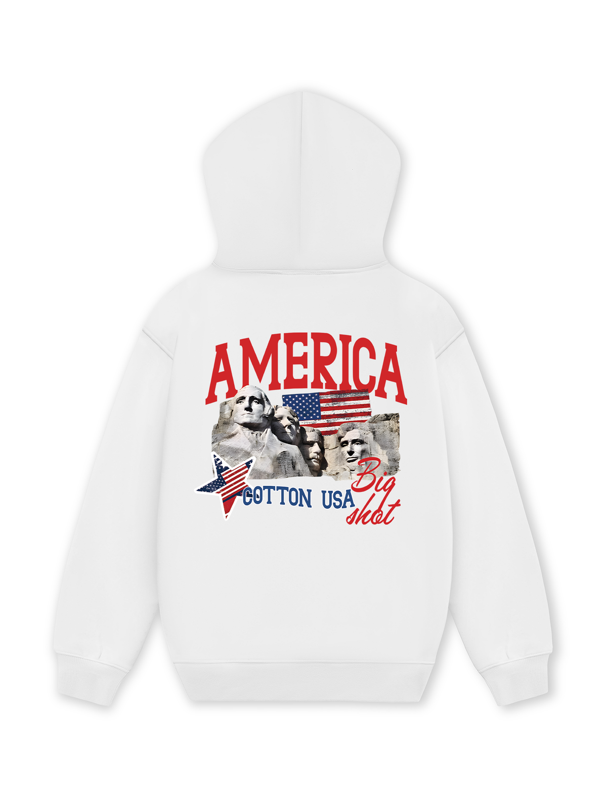 Áo Hoodie Nỉ Hai Da USA Big Shot