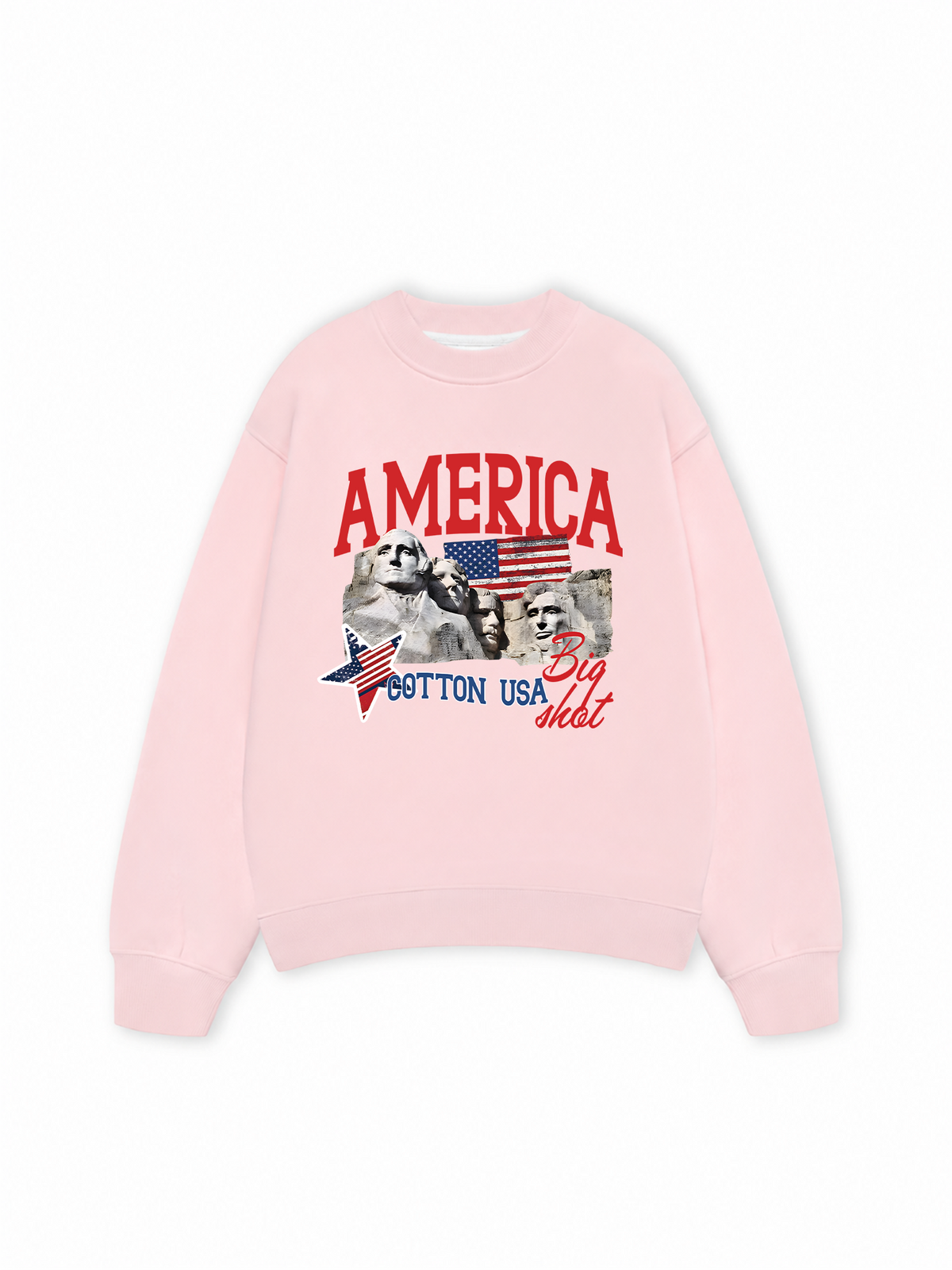 Áo Sweater Nỉ Hai Da USA Big Shot