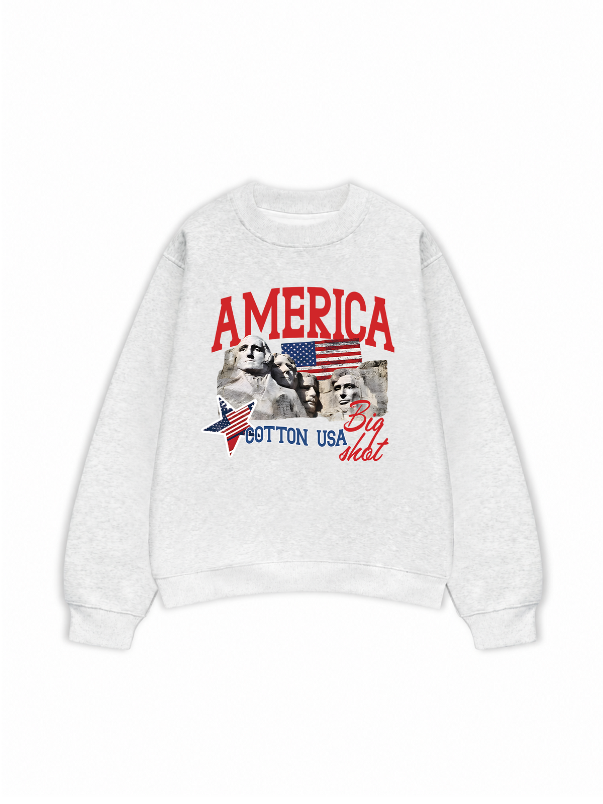 Áo Sweater Nỉ Hai Da USA Big Shot