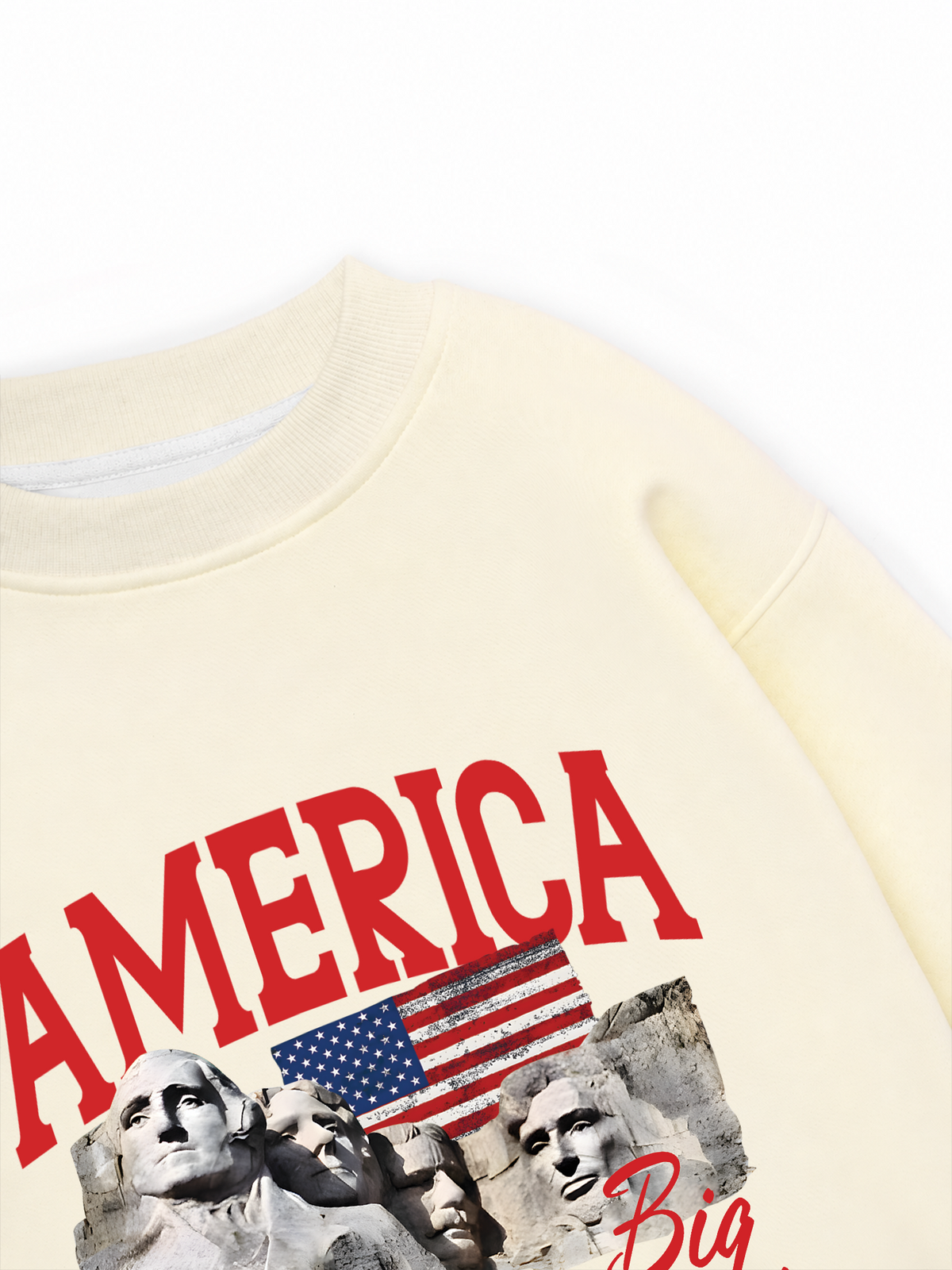 Áo Sweater Nỉ Hai Da USA Big Shot