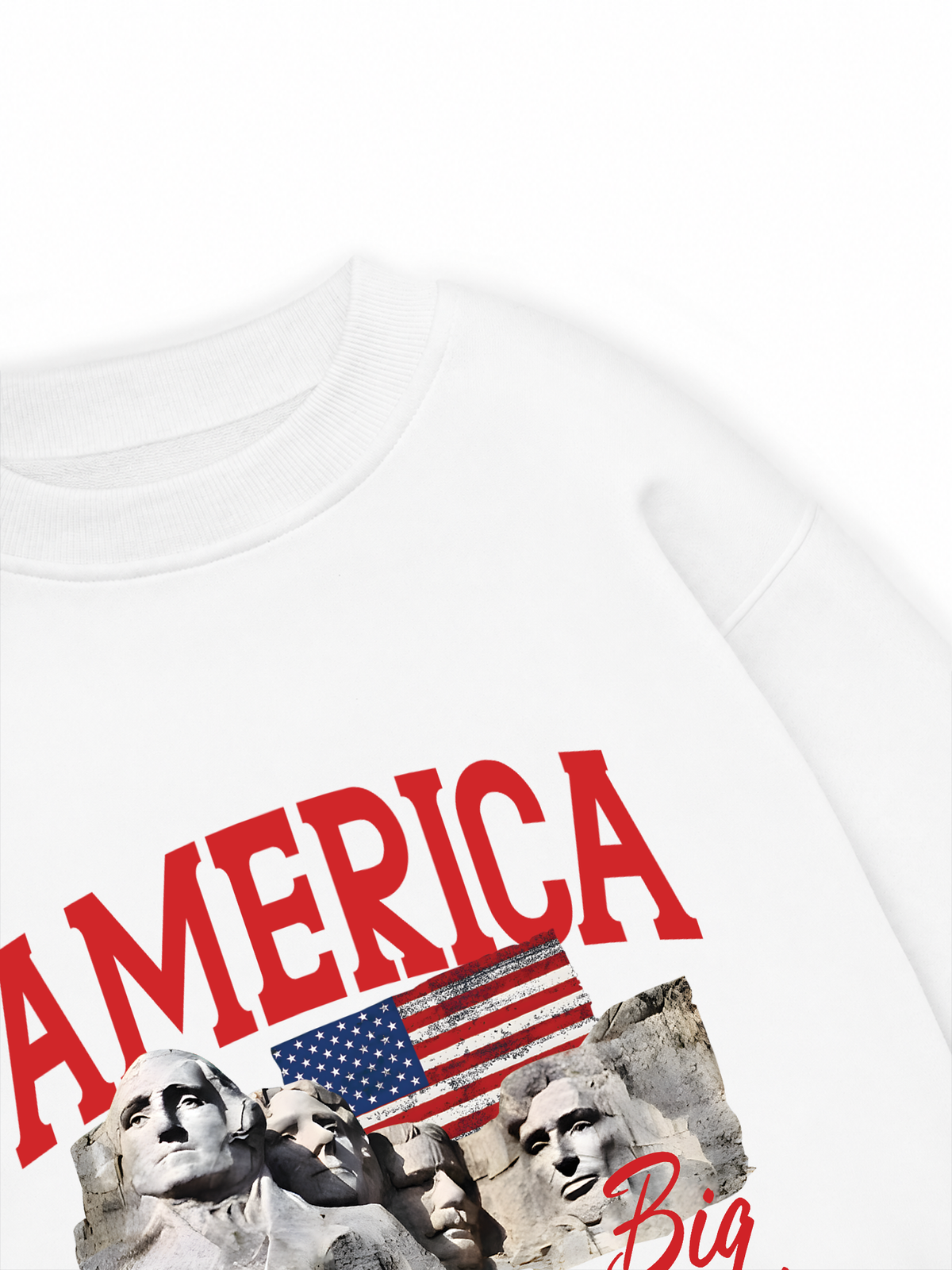 Áo Sweater Nỉ Hai Da USA Big Shot