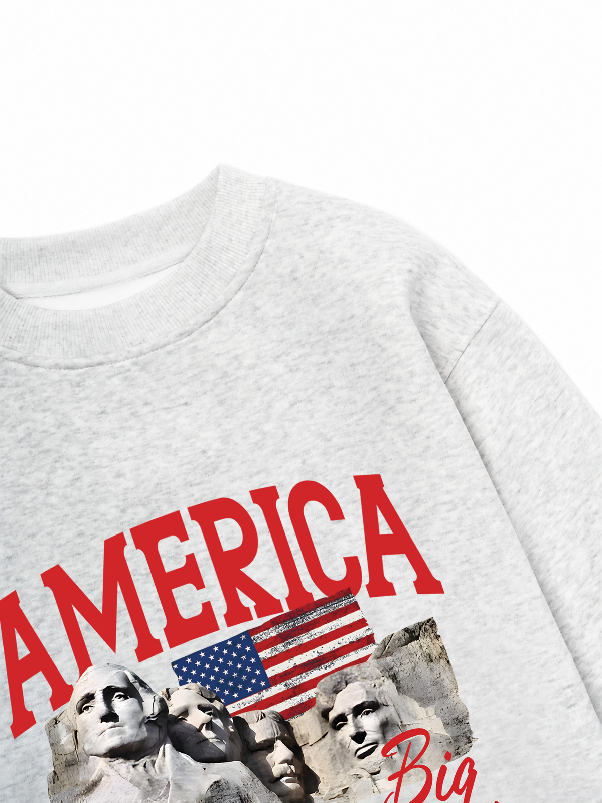 Áo Sweater Nỉ Hai Da USA Big Shot