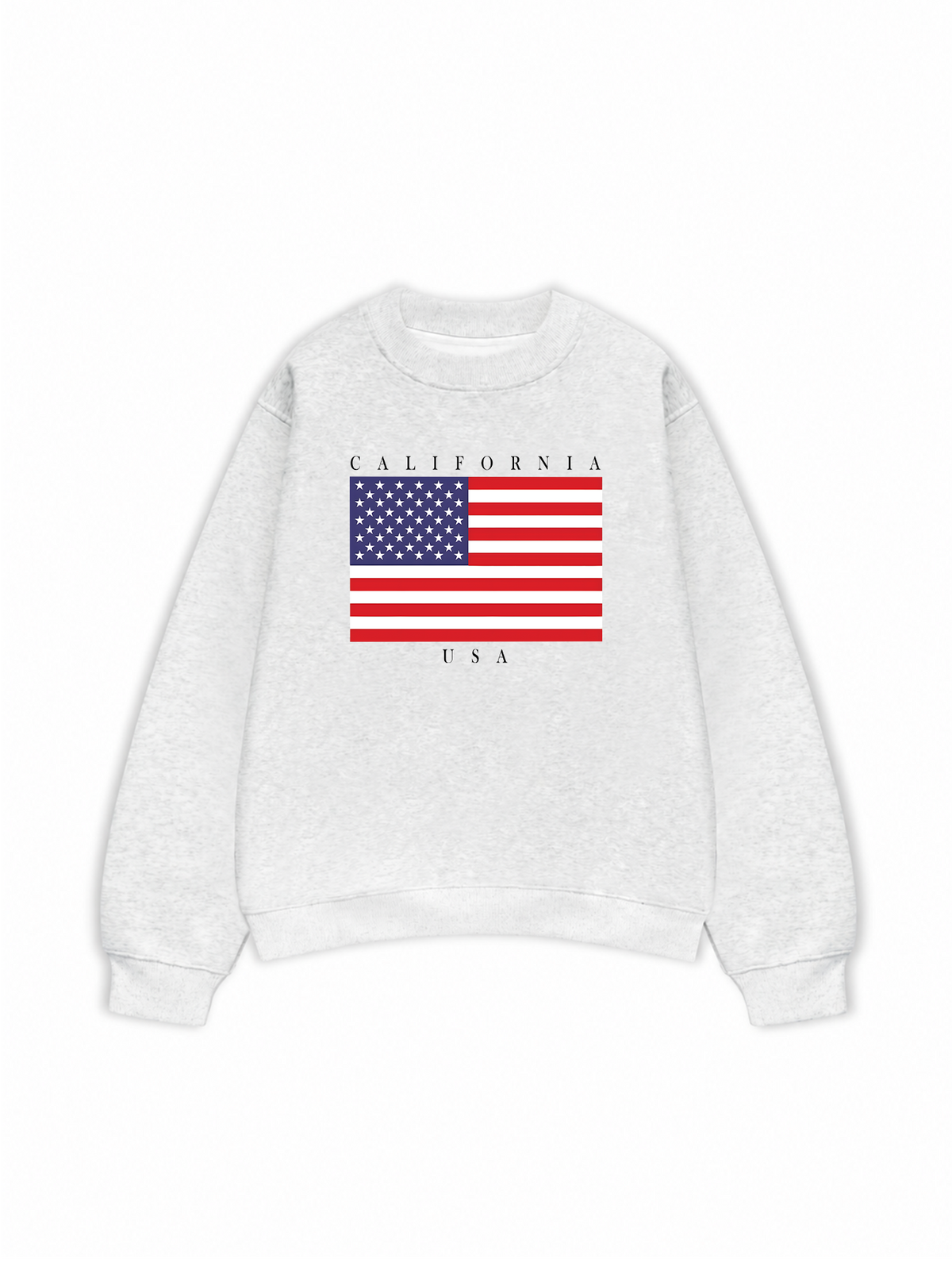 Áo Sweater Nỉ Hai Da USA California Basic Style