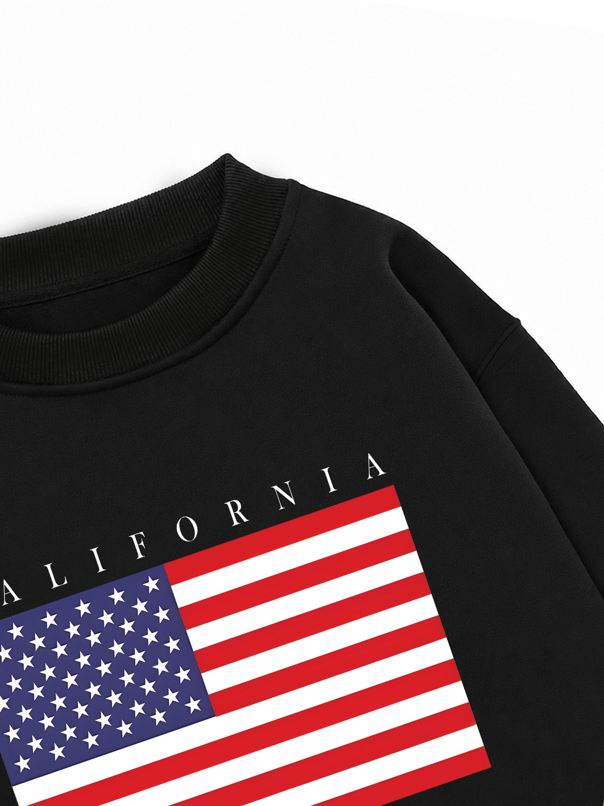 Áo Sweater Nỉ Hai Da USA California Basic Style
