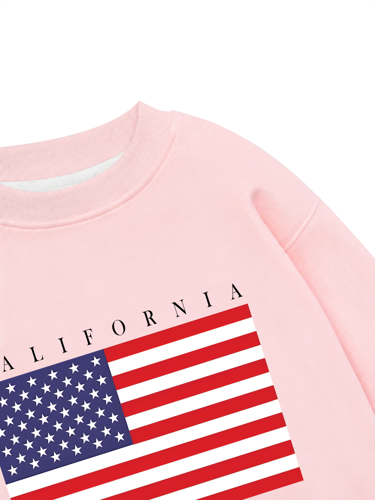 Áo Sweater Nỉ Hai Da USA California Basic Style