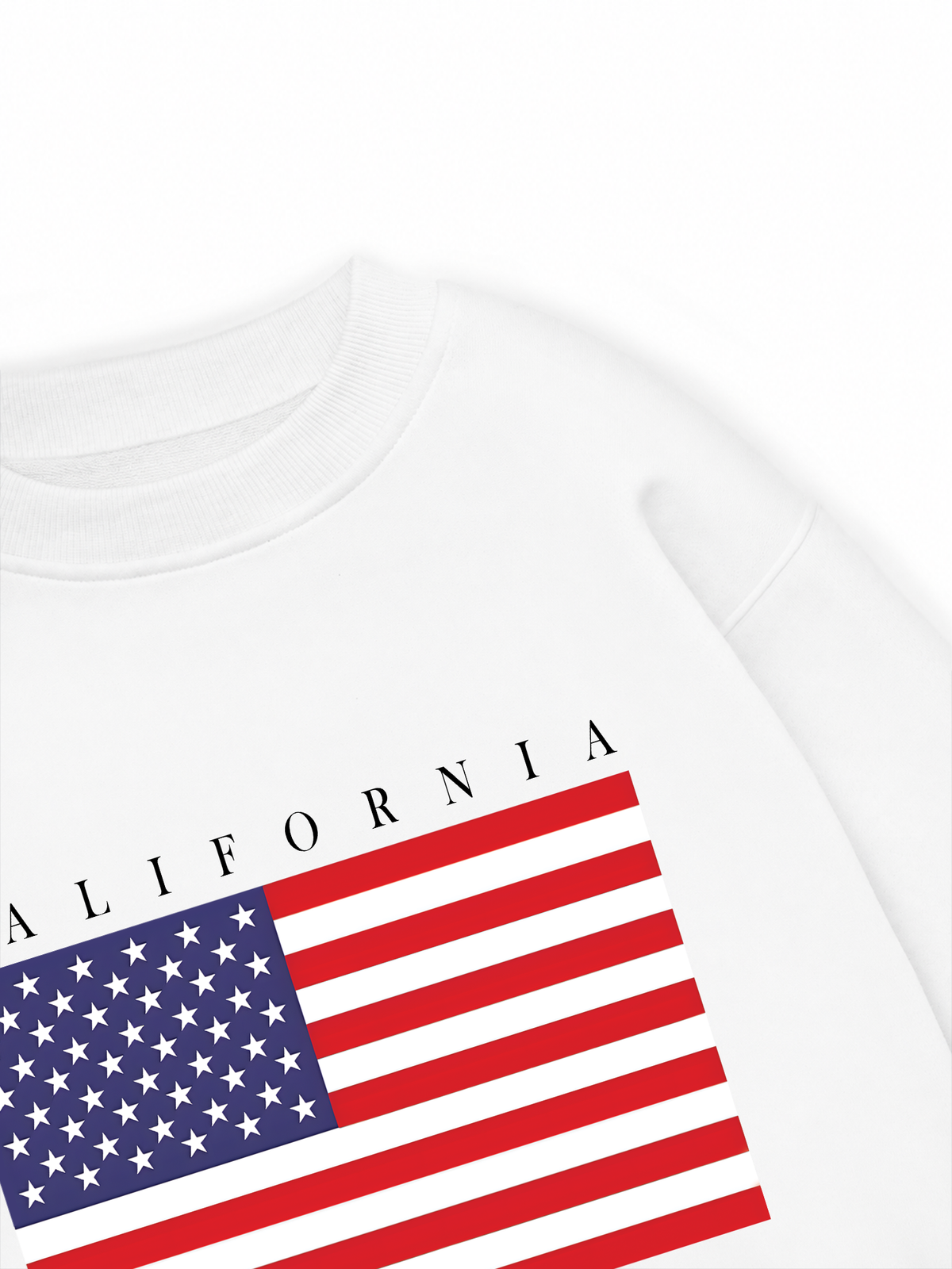 Áo Sweater Nỉ Hai Da USA California Basic Style