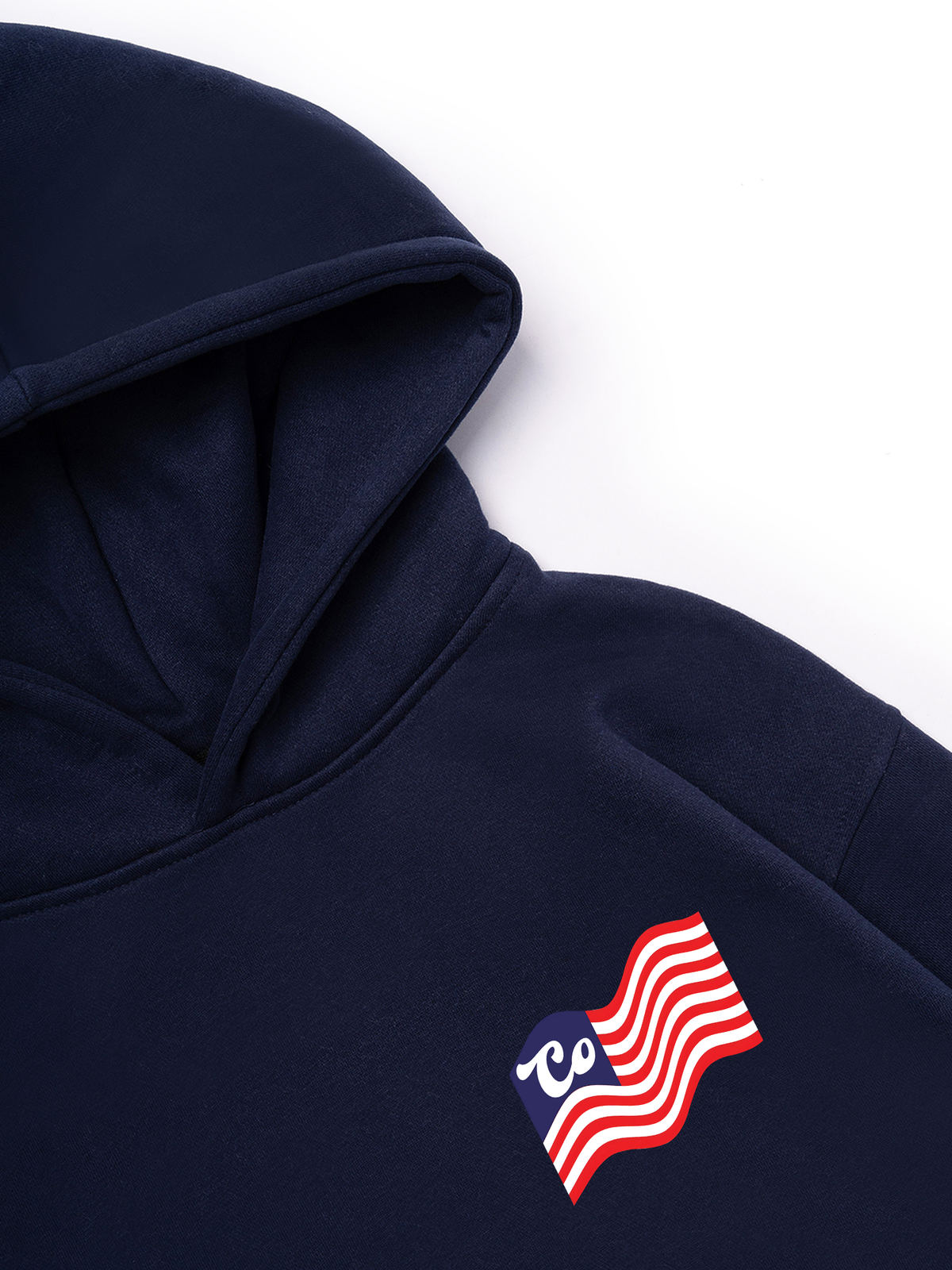 Áo Hoodie Nỉ Hai Da USA Cotton USA Flag