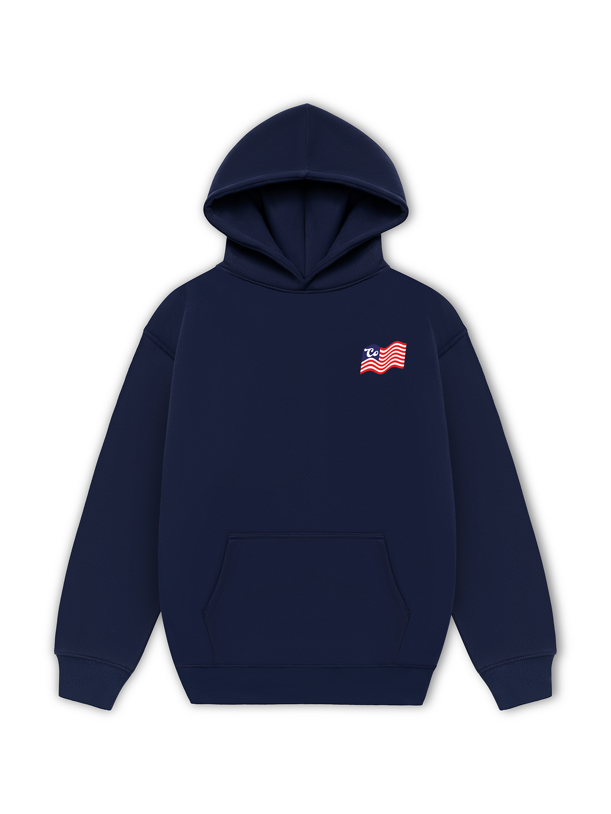 Áo Hoodie Nỉ Hai Da USA Cotton USA Flag