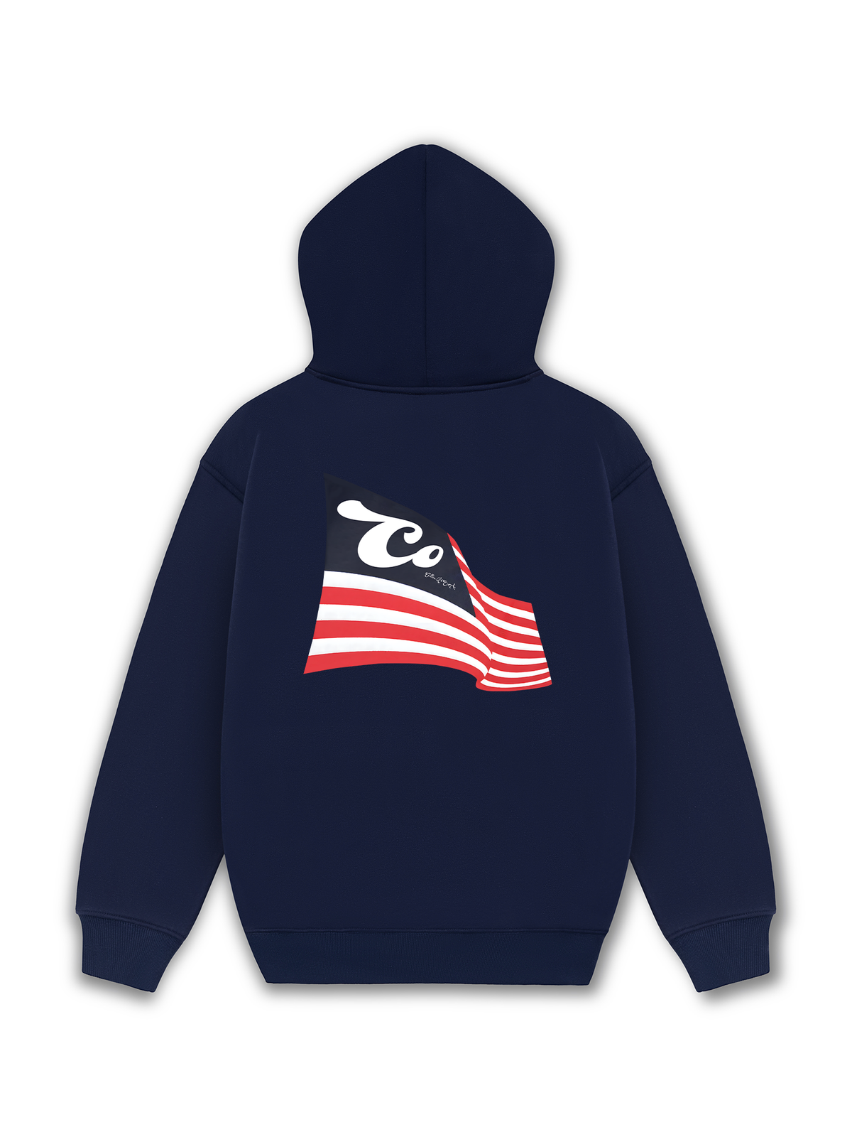 Áo Hoodie Nỉ Hai Da USA Cotton USA Flag