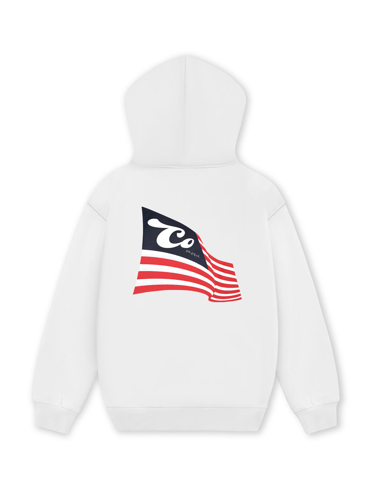 Áo Hoodie Nỉ Hai Da USA Cotton USA Flag