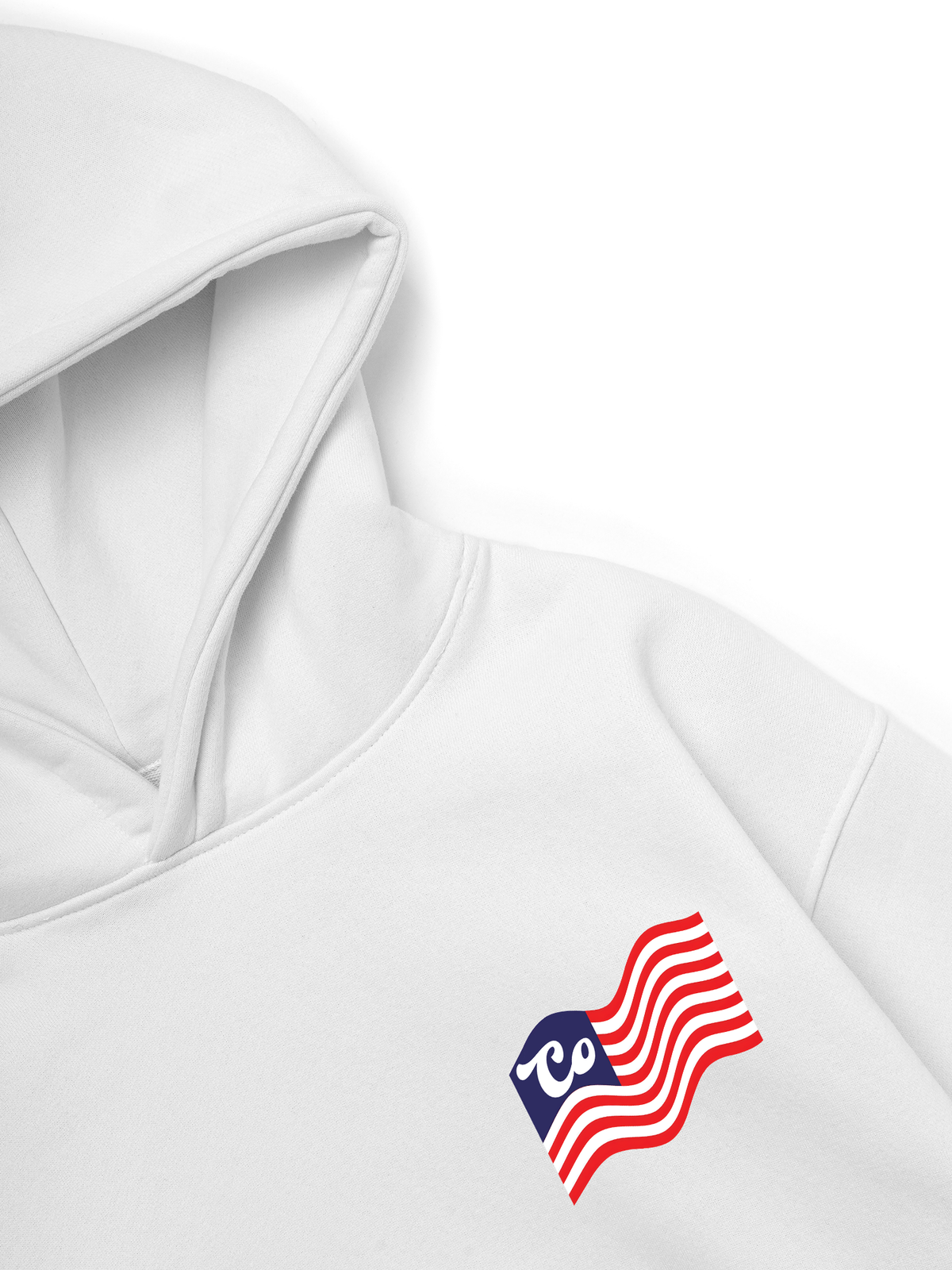 Áo Hoodie Nỉ Hai Da USA Cotton USA Flag