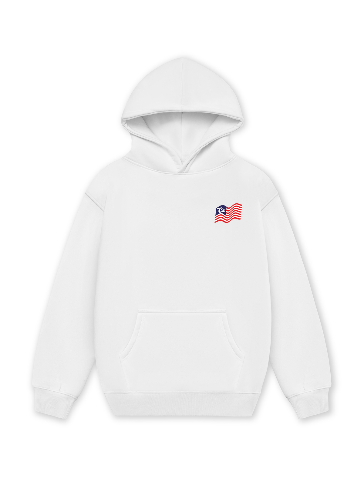 Áo Hoodie Nỉ Hai Da USA Cotton USA Flag