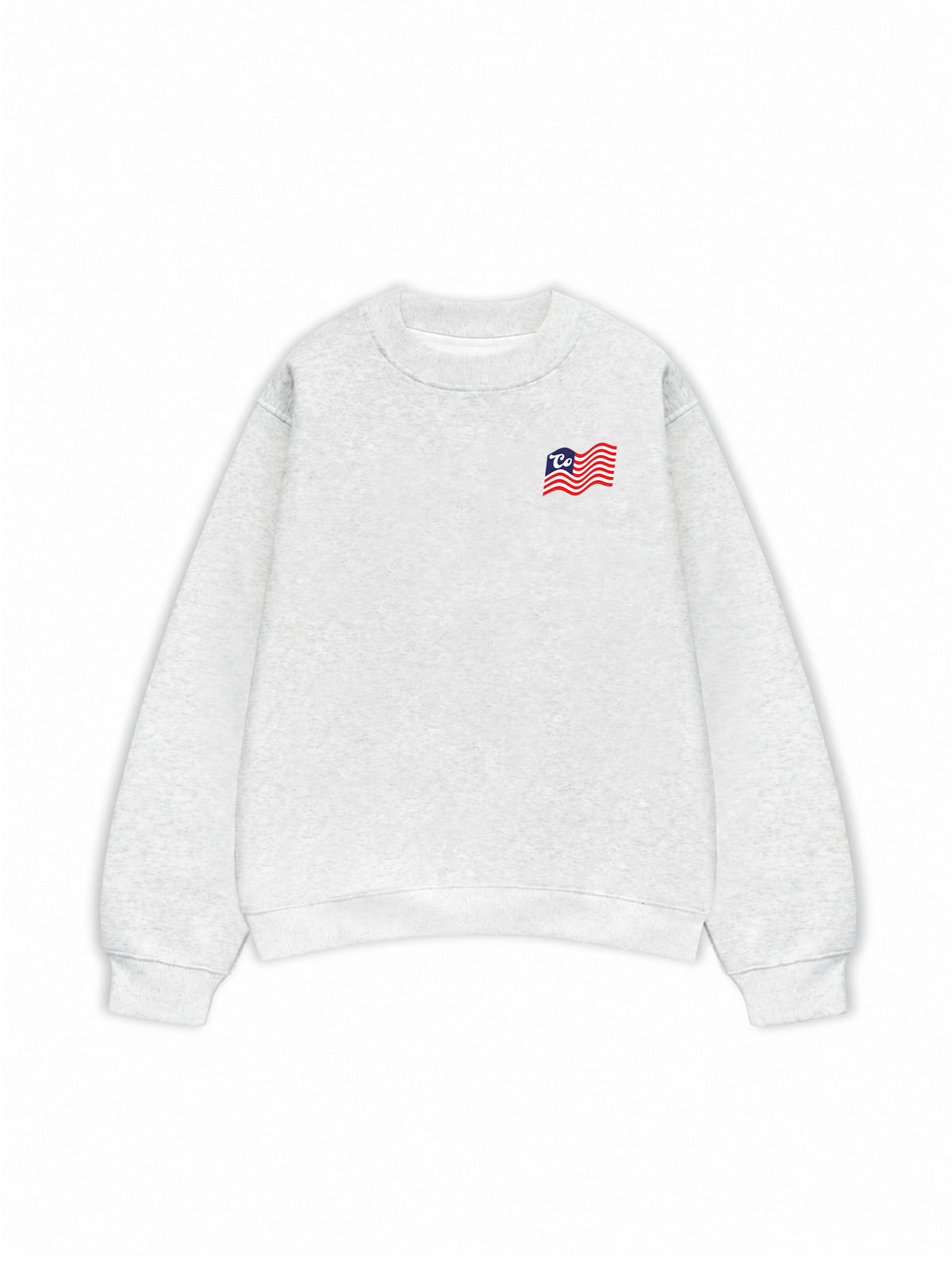 Áo Sweater Nỉ Hai Da USA Cotton USA Flag