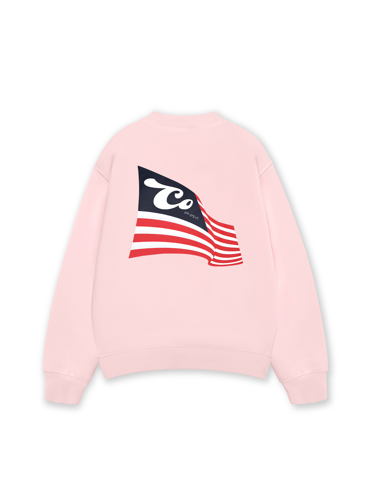 Áo Sweater Nỉ Hai Da USA Cotton USA Flag