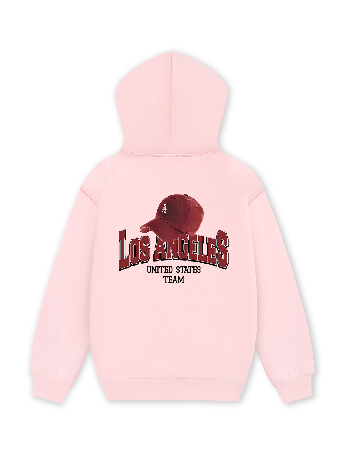 Áo Hoodie Nỉ Hai Da USA Los Ageles