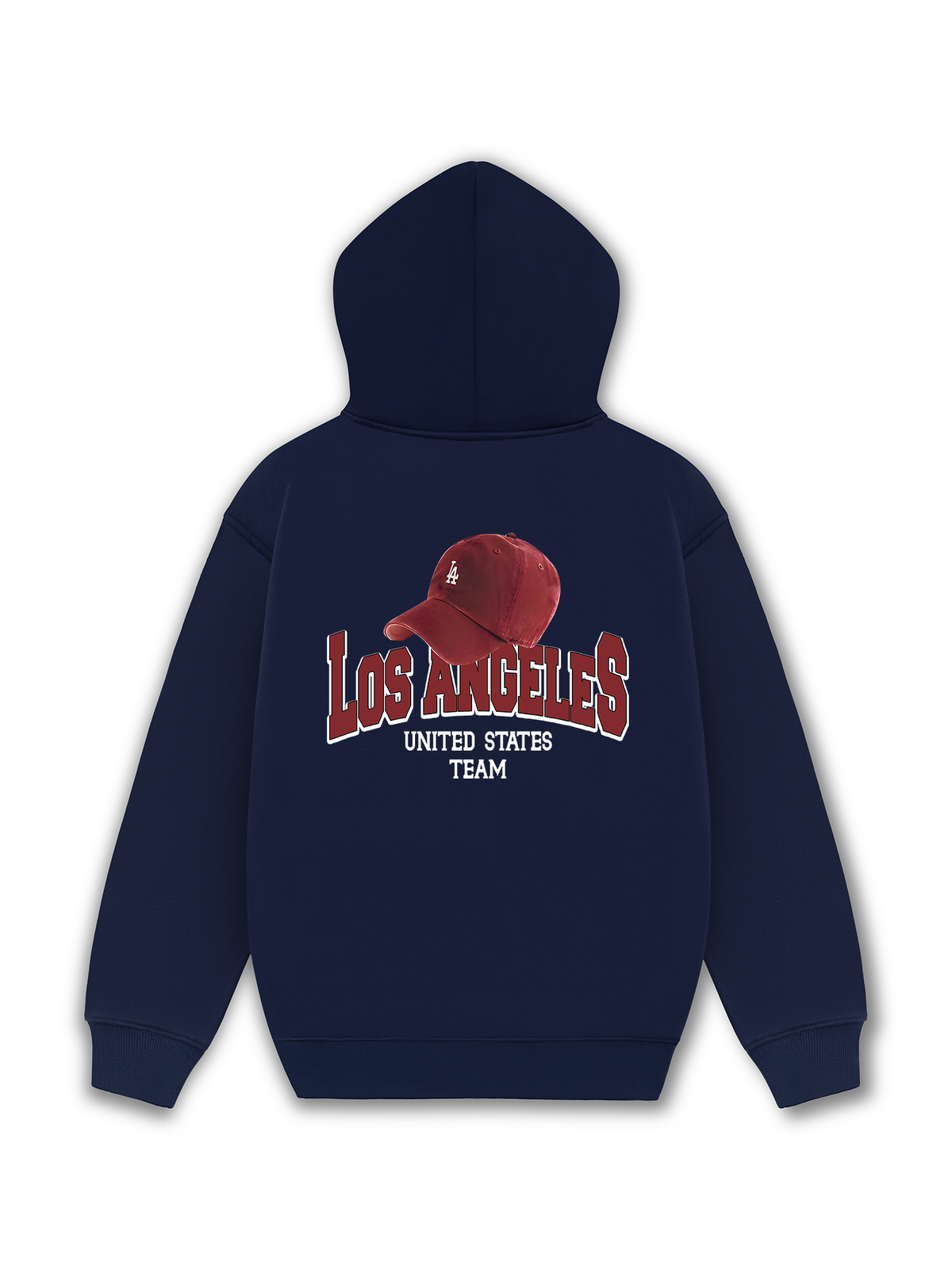 Áo Hoodie Nỉ Hai Da USA Los Ageles