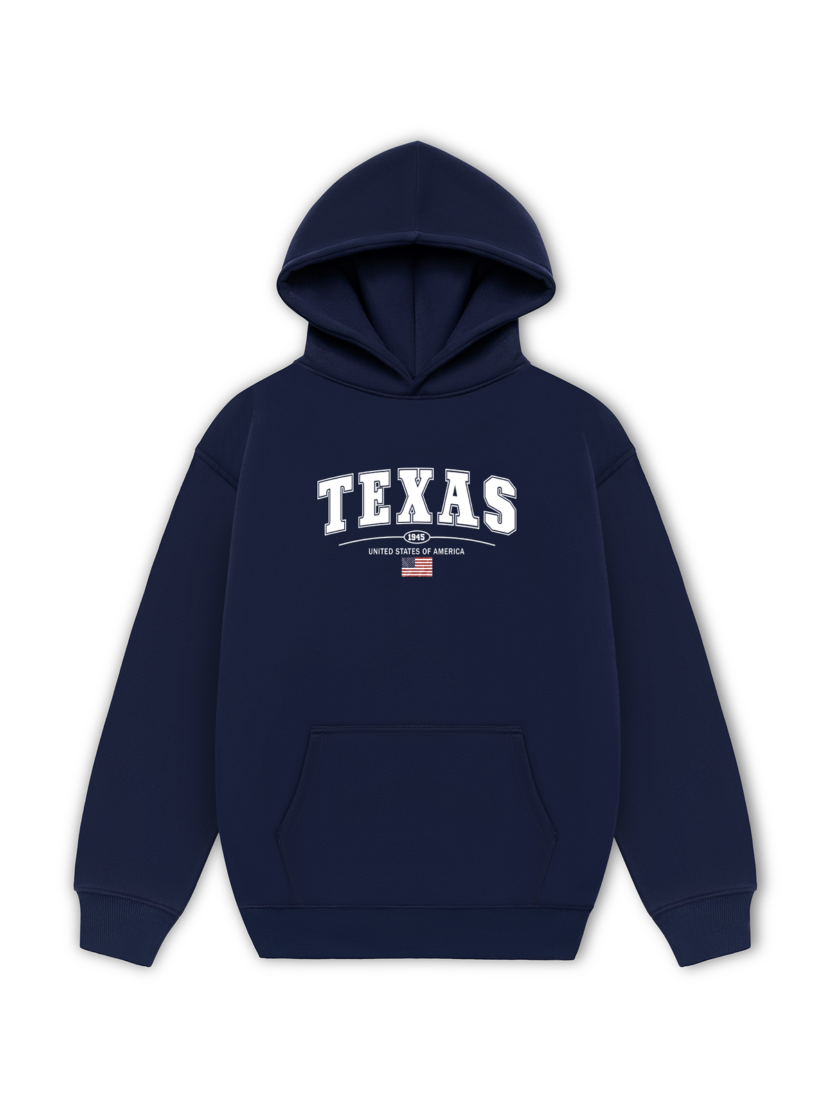 Áo Hoodie Nỉ Hai Da USA Texas 1945