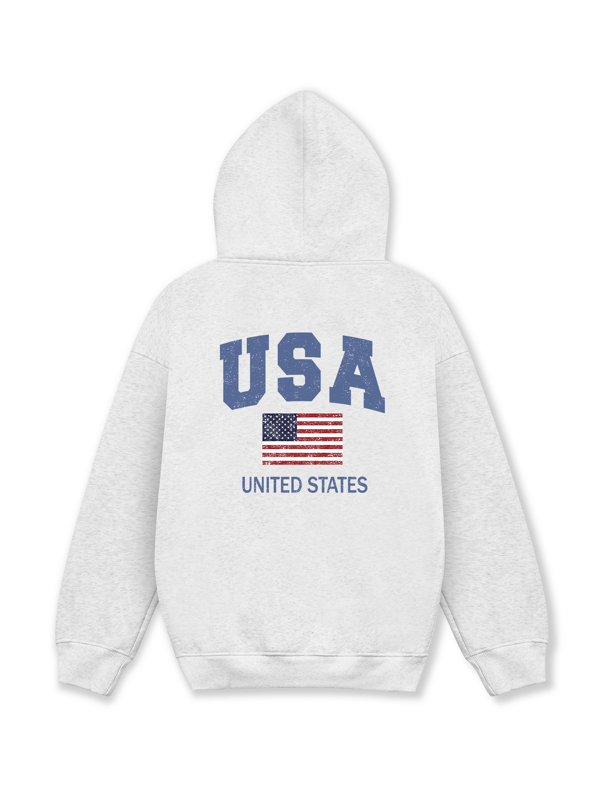 Áo Hoodie Nỉ Hai Da USA Vintage United State