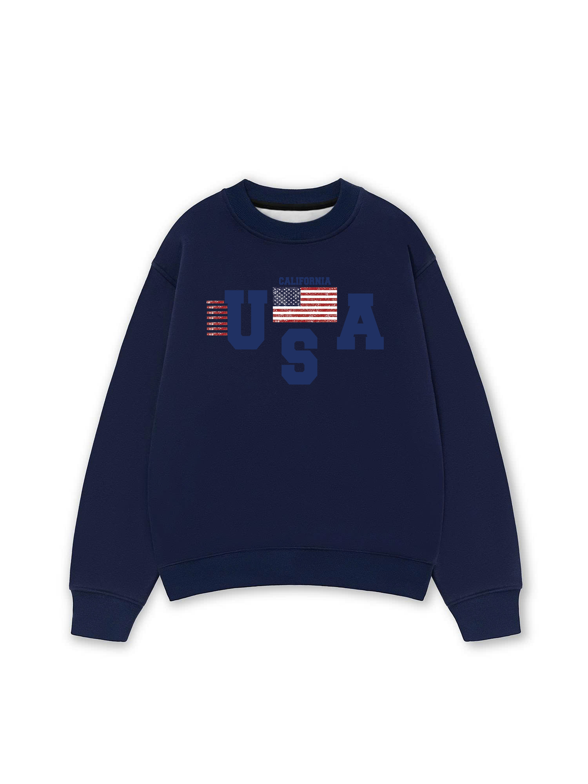 Áo Sweater Nỉ Hai Da USA California