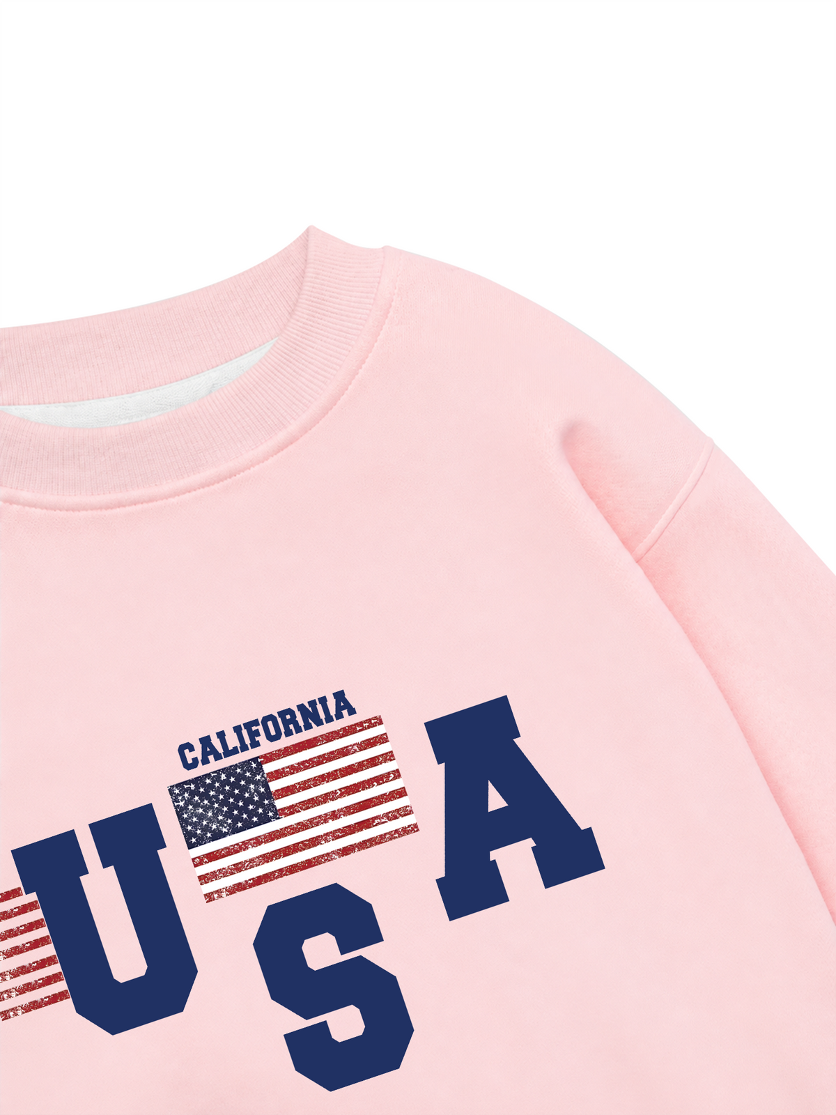 Áo Sweater Nỉ Hai Da USA California