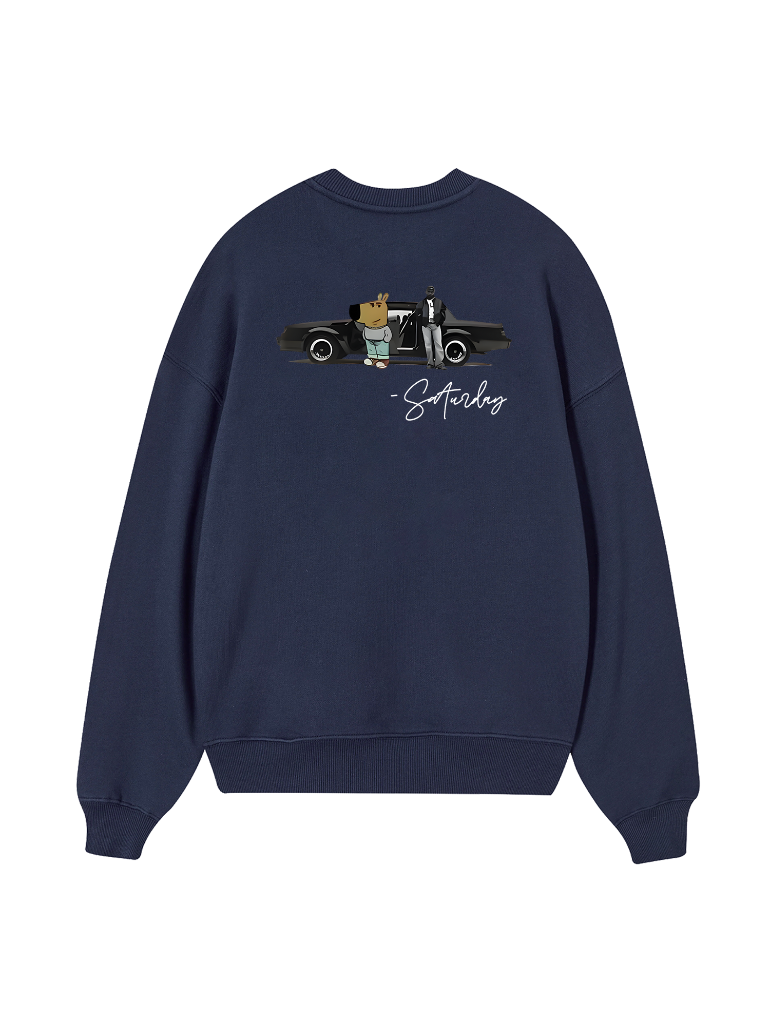 Classic Car Saturday Sweater