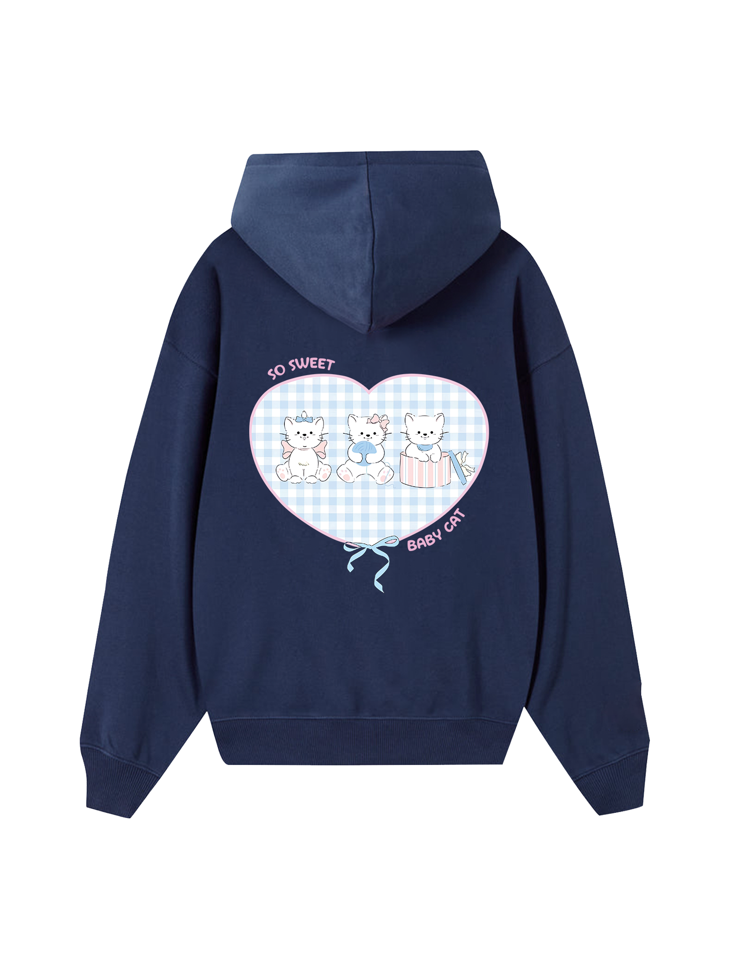 Girly Mood So Sweet Baby Cat Hoodie