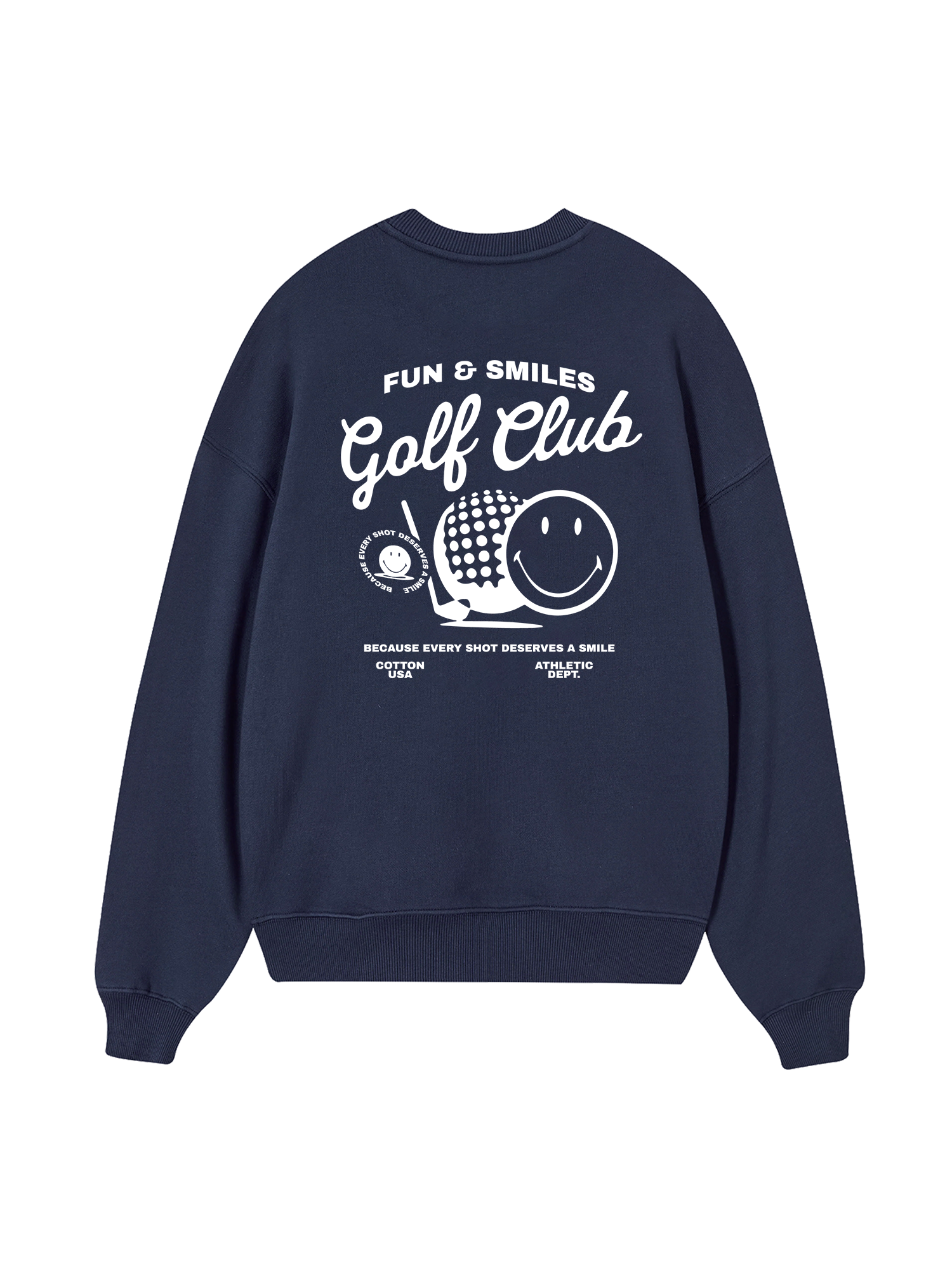 Golf Deserves A Smile Sweater