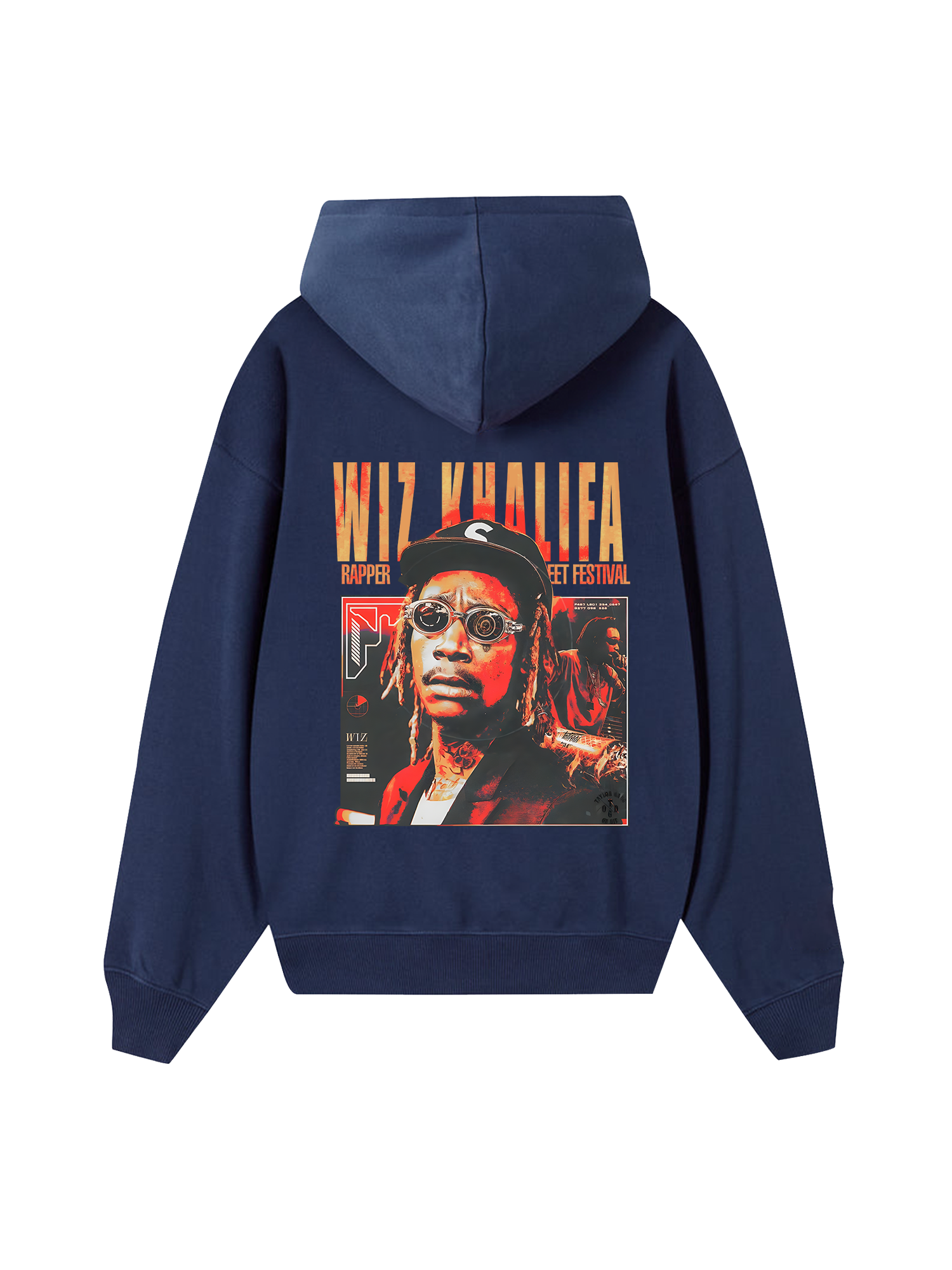 Rapper Wiz Khalifa Street Festival Hoodie