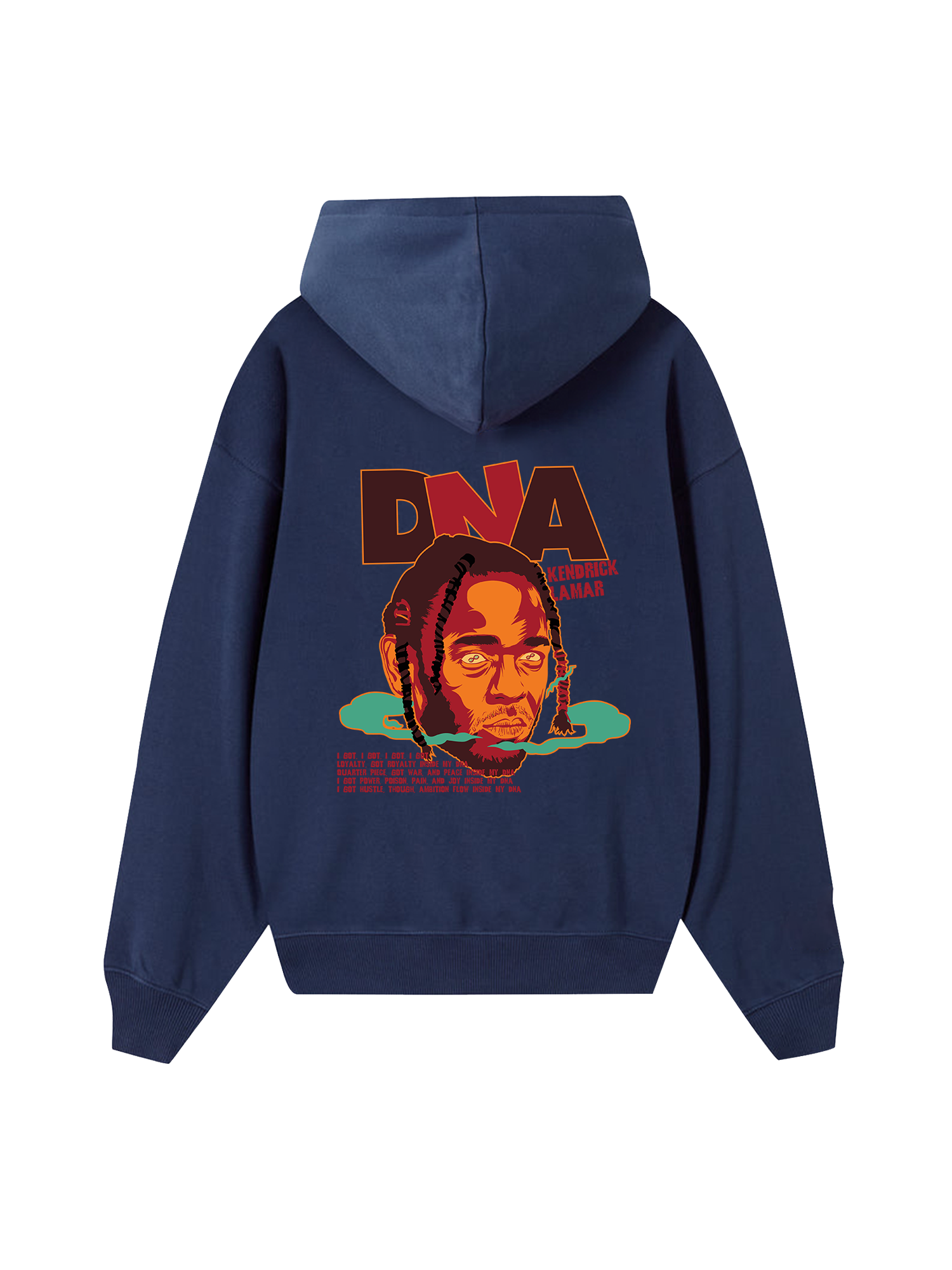 Rapper Kendrick Lamar DNA Hoodie