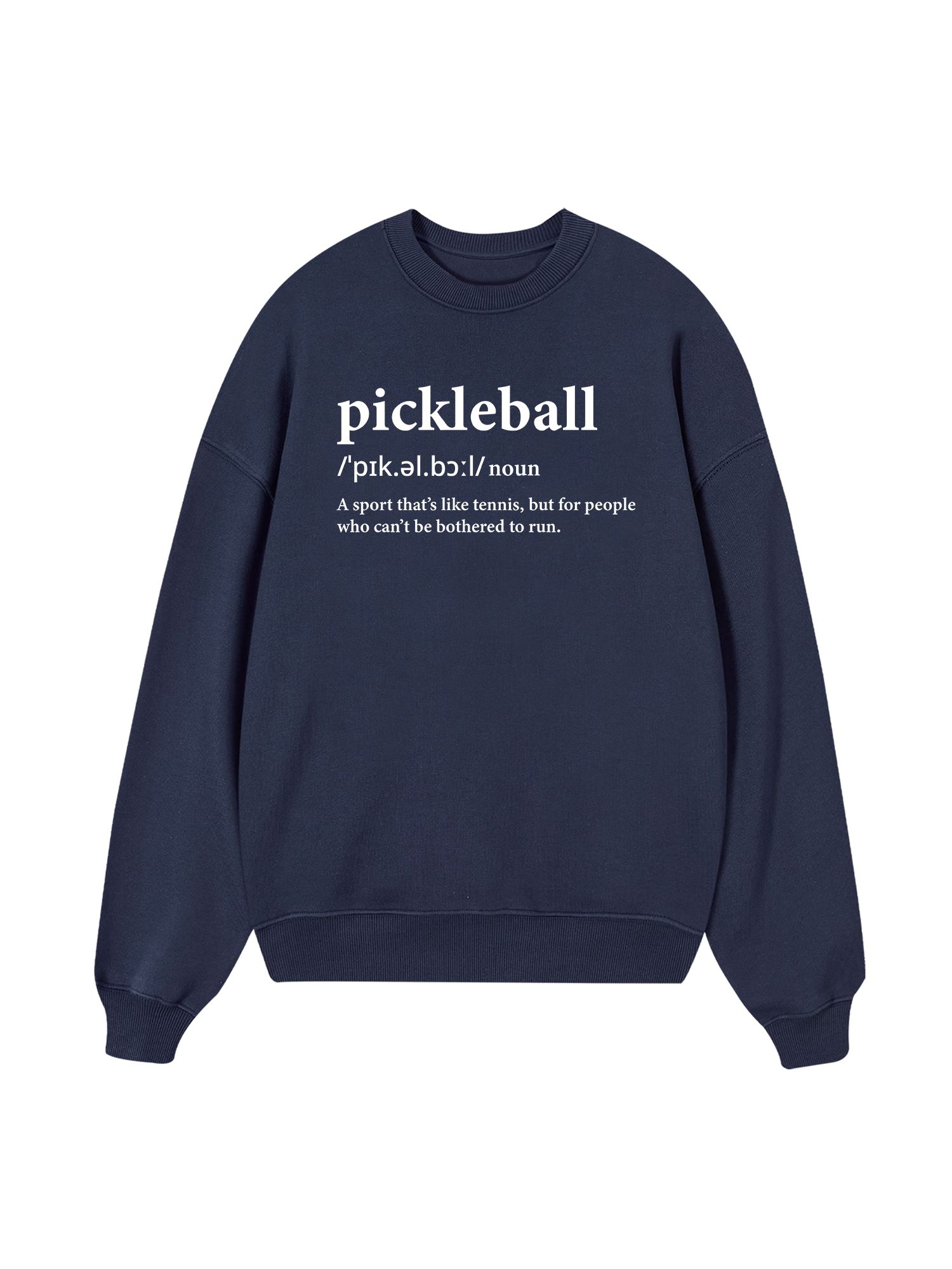 Pickleball Dictionary Sweater
