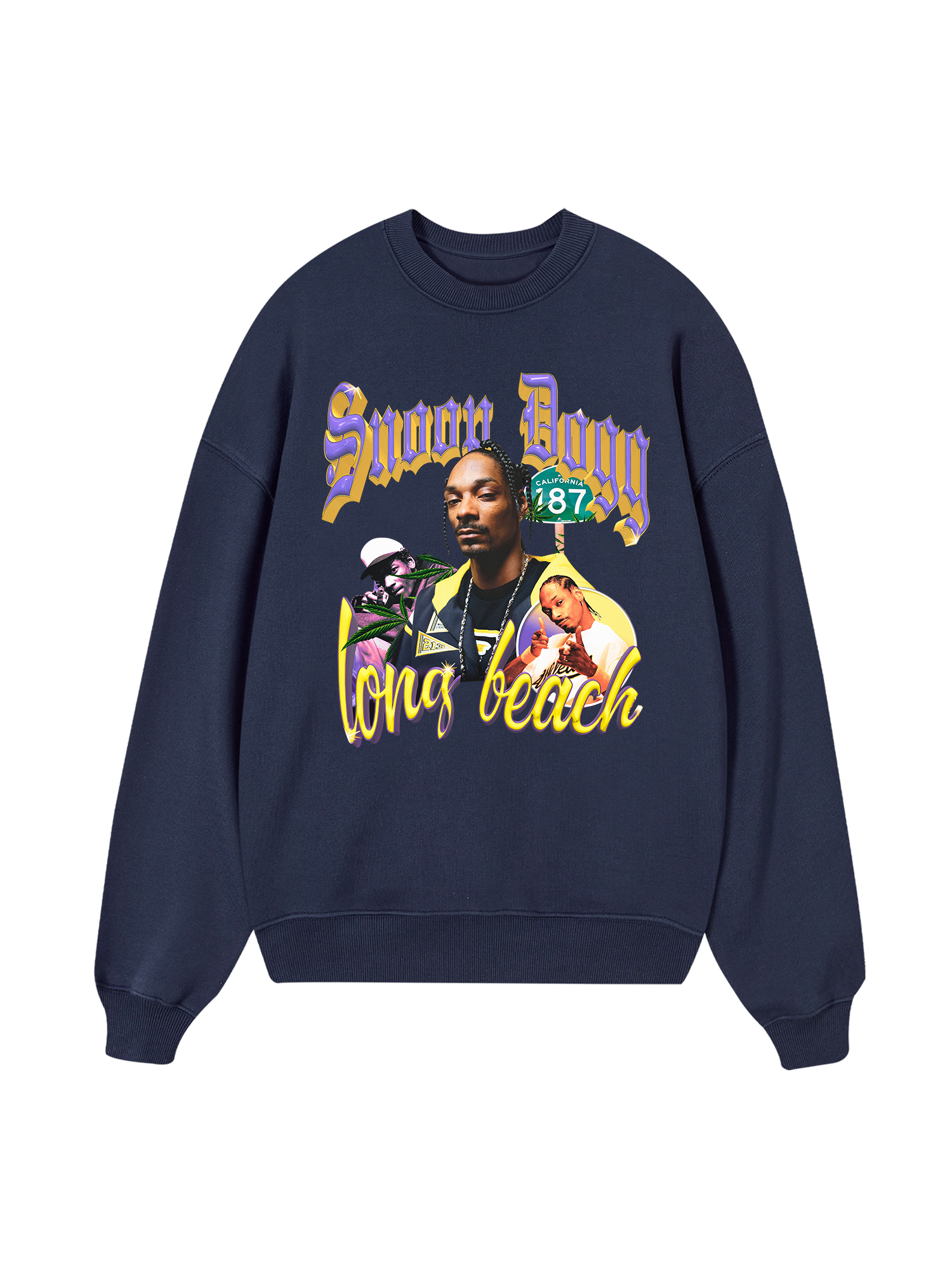 Rapper Snoop Dogg 187 Cali Sweater