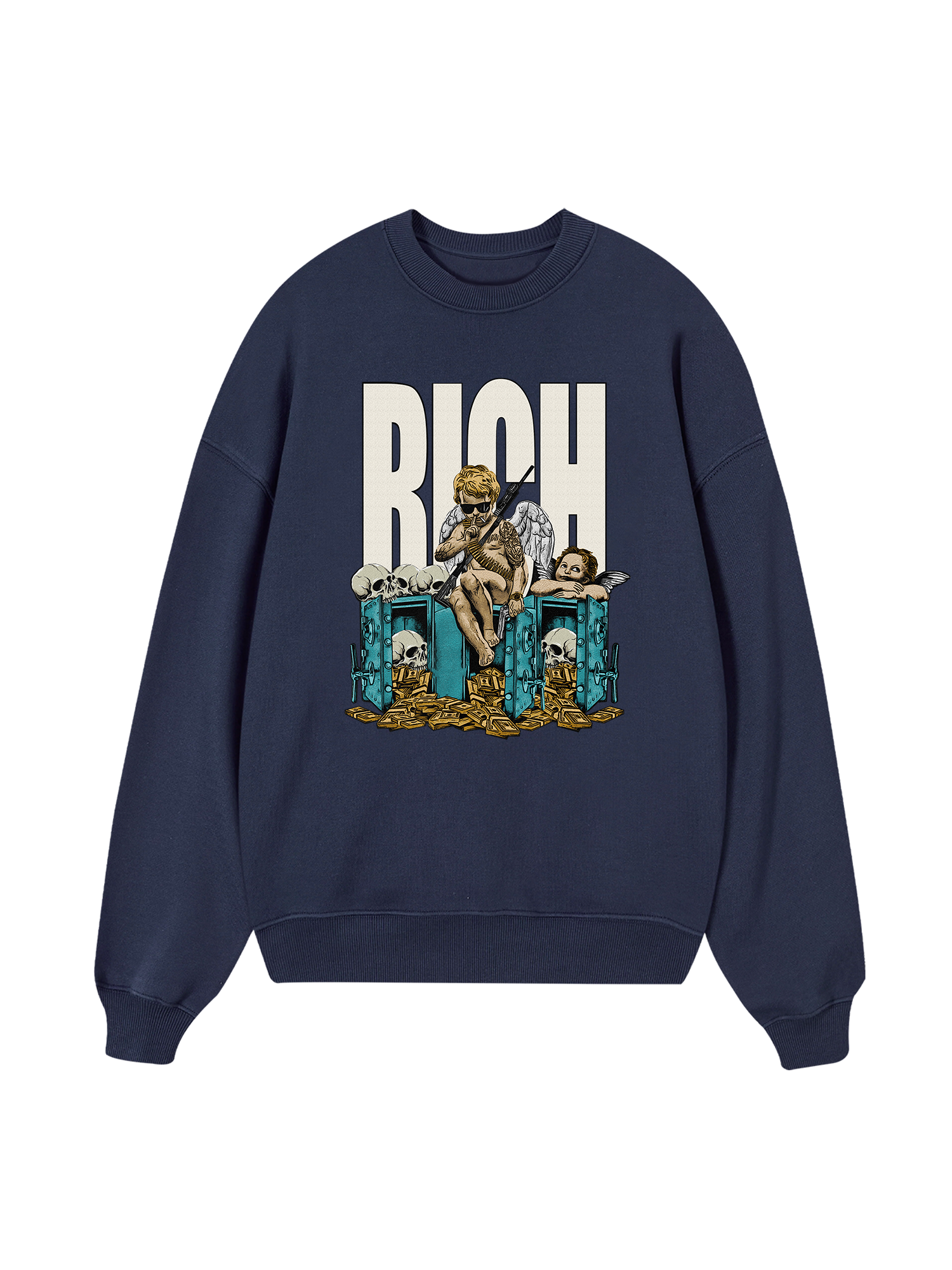 Money Rich Angle Sweater